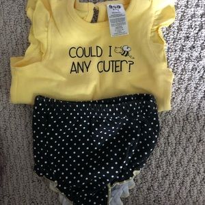 Bee matching outfit